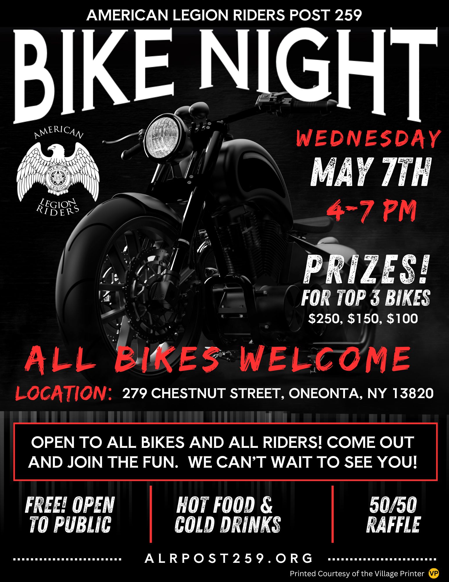 ALR 259 Bike Night May7
