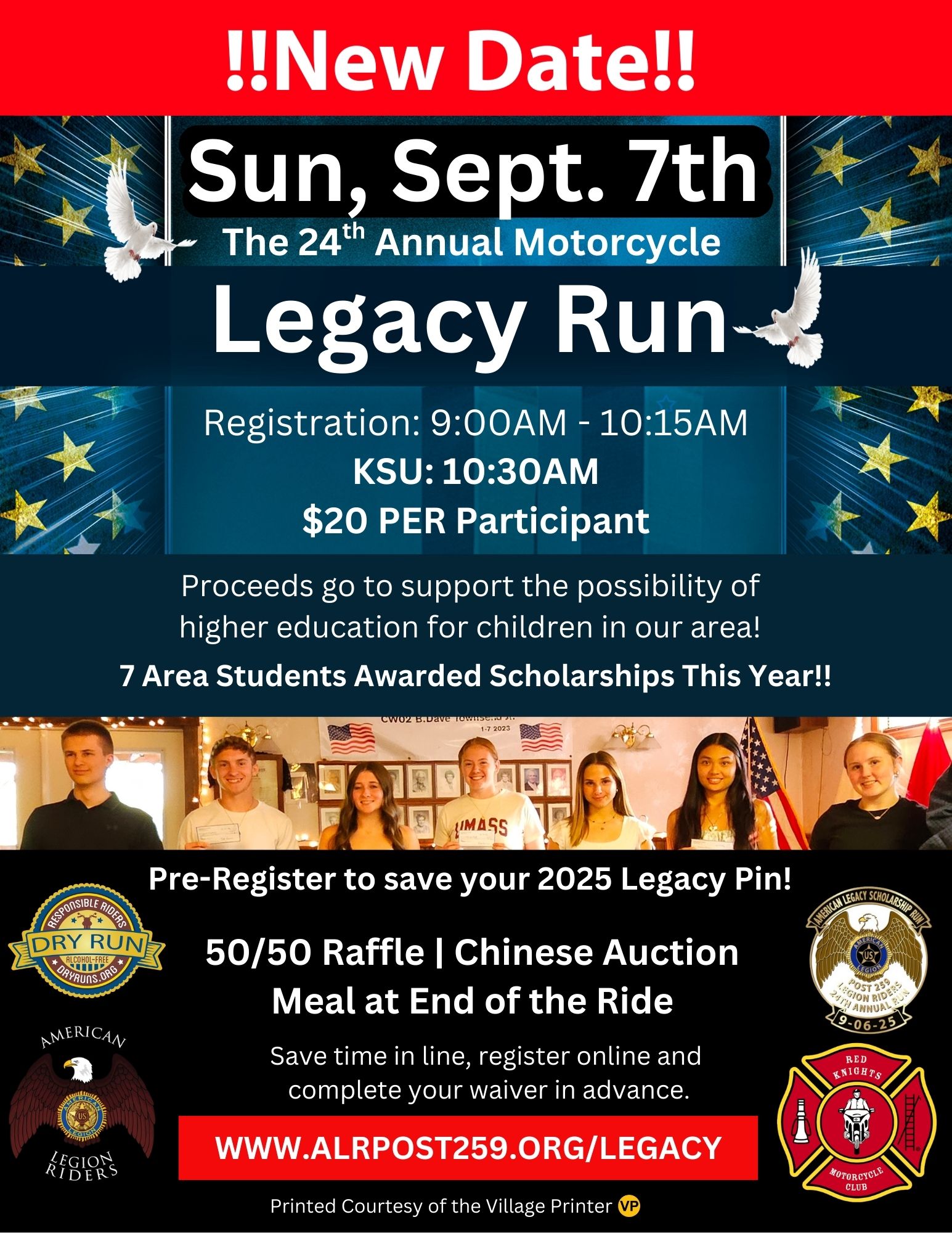 Legacy Run Flyer 3