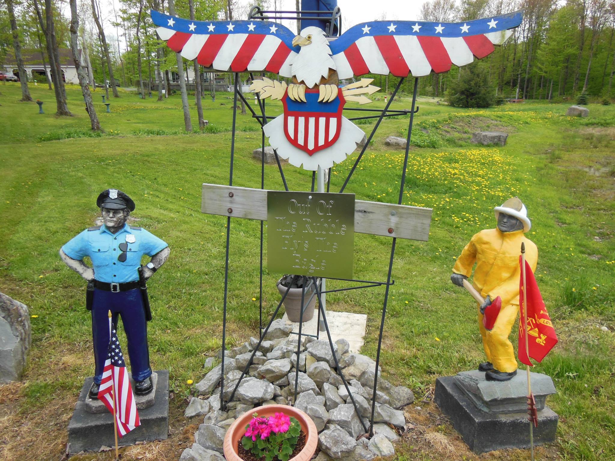 Middleton Military Memorial - Eagle