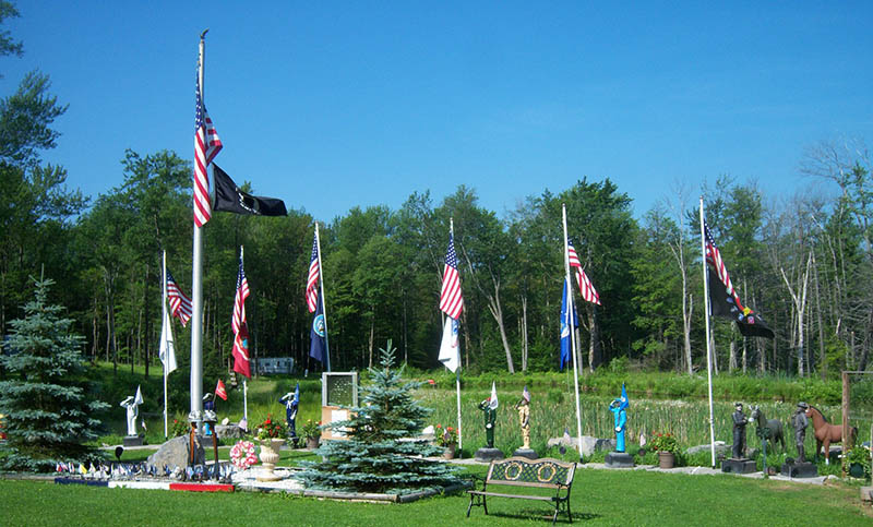 Middleton Military Memorial View